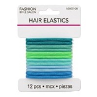 ÉLASTIQUES POUR CHEVEUX 12 PCS