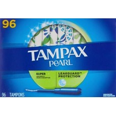 APPLICATEUR DE TAMPAX PEARL CARDBORD SUPER UNSCENTEND 10CT PACK DE 10